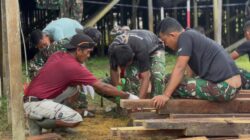 Dari Tering Lama untuk Masa Depan, TNI dan Warga Satukan Tenaga Bangun Sumber Air