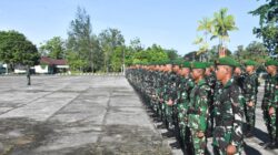 Dandim 1710/Mimika Pimpin Upacara 17-an, Tekankan Kewaspadaan dan Sampaikan Amanat Kasad