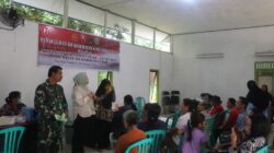 Penyuluhan KB, Kesehatan dan Pencegahan Stunting Warnai Kegiatan TMMD di Kampung Linggang Amer