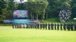 Upacara 17-an Februari 2026, Gubernur Akmil Bacakan Amanat Kasad dan Berikan Penghargaan Prajurit Berprestasi