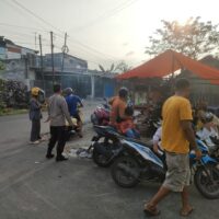 Hadirkan Rasa Aman, Polsek Widang Patroli Ngabuburit