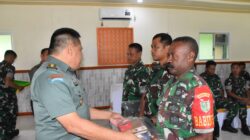 Optimalkan Data Teritorial, Kodim 1710/Mimika Terima Tim Pulsaji Data Satkowil Pusterad