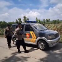 Pastikan Keamanan Lahan Jagung dari Pencurian, Polisi Lakukan Patroli