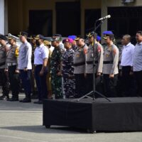 Kodaeral X Dukung Operasi Keselamatan Cartenz 2026, Personel Pom Gelar Apel Pasukan di Mapolda Papua