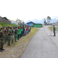 Kodim 1714/Puncak Jaya, Pelopori Giat Bebas Sampah Kabupaten Puncak Jaya