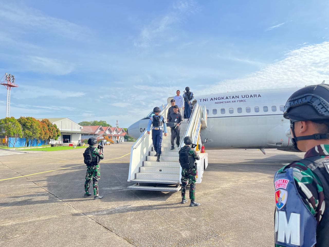 Lanud Sultan Hasanuddin Gelar Latihan Penanganan Pasca Force Down, Tingkatkan Interoperabilitas Opsgakkumpamwilud