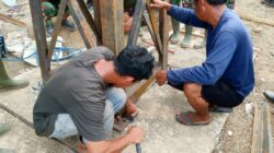 TNI AD Kebut Pembangunan Jembatan Gantung Kalaili, Progres 48 Persen