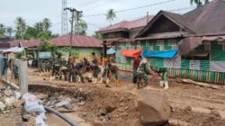 TNI Bergerak Cepat Pulihkan Akses dan Infrastruktur Pasca Banjir Bandang Susulan di Sumut