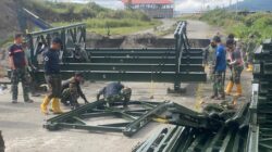 TNI AD Kebut Pembangunan Jembatan Bailey Karang Rejo, Pastikan Akses Warga Pulih Jelang Ramadhan