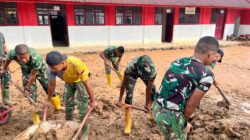 TNI AD Pulihkan Sekolah Terdampak Bencana di Tapanuli Tengah, Siswa Kembali Belajar dengan Aman