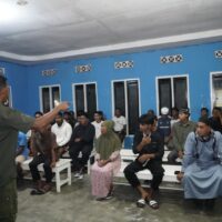 Satgas TMMD Ke-127 Kodim 1514/Morotai Gelar Penyuluhan Bahaya Radikalisme dan Kesehatan di Daruba Pantai