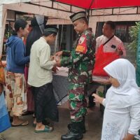 Kodim Bojonegoro Gelar Baksos, dan Bazar Murah dilokasi KDKMP Pungpungan Kalitidu