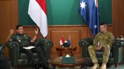 Gubernur Akademi Militer Terima Courtesy Call Atase Darat Australia