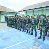 Siaga Penuh, Personel Kodim 1505/Tidore Gelar Apel Antisipasi Perkembangan Situasi Wilayah