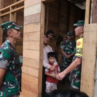 Tim Wasev Sterad Tinjau Progres RTLH di Kampung Linggang Amer, Warga Haru dan Sampaikan Terima Kasih
