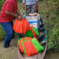 Perahu Jadi Jalur Harapan MBG untuk Siswa Terpencil di Widang Tuban