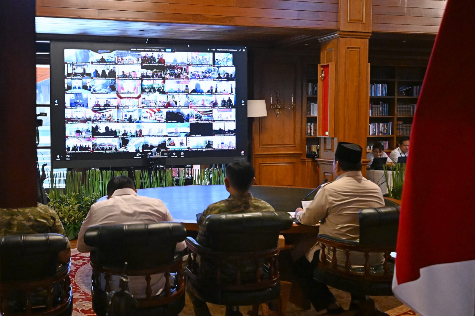 Panglima TNI Dampingi Presiden RI Resmikan 218 Jembatan untuk Perkuat Konektivitas Nasional