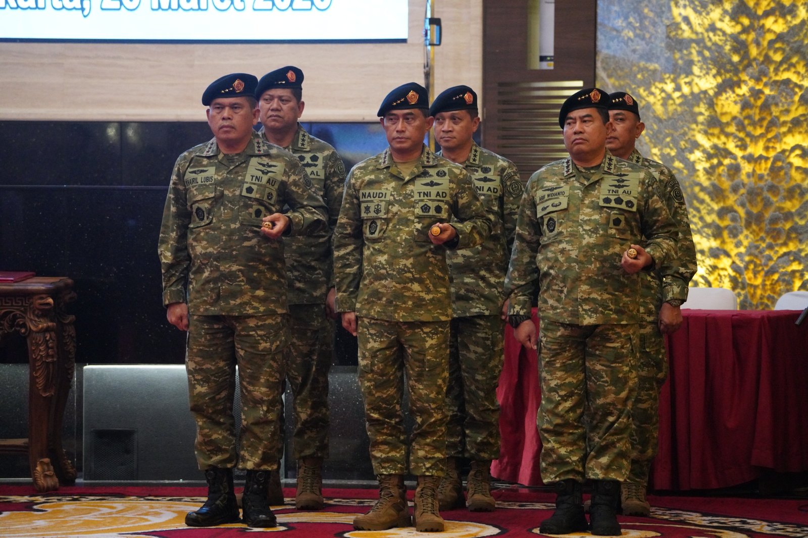 Panglima TNI Pimpin Sertijab, Pelantikan Kaster TNI dan Terima Laporan Korps Kenaikan Pangkat Pati TNI