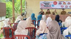 Sinergi TNI dan Dinkes, Warga Rantau Kaminting Diedukasi Bahaya Asap Rokok