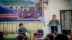 Koops TNI Papua Berbagi Kasih di Panti Asuhan Santa Susana Mimika