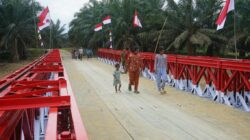 Bagian dari 218 Jembatan Nasional, TNI AD Bangun 35 Jembatan Bailey di Aceh