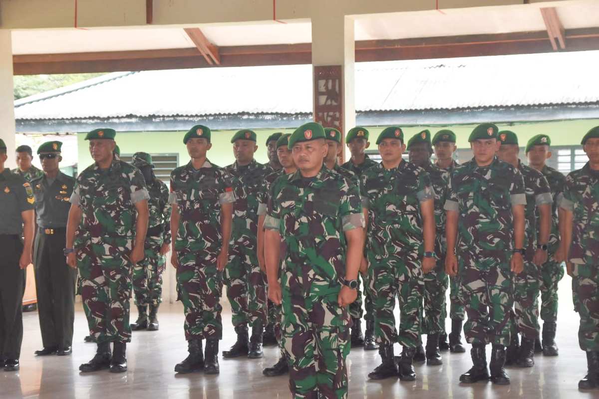 Kodim 1710/Mimika Gelar Acara Laporan Korps Kenaikan Pangkat Kodim 1710/Mimika Gelar Acara Laporan Korps Kenaikan Pangkat