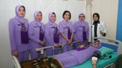 Donor Darah Serentak Wanita TNI dan Dharma Pertiwi Raih Rekor MURI