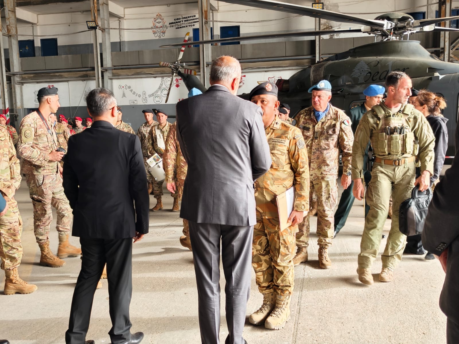 UNIFIL Gelar Upacara Memorial untuk Tiga Prajurit TNI yang Gugur di Lebanon Selatan