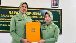 Rapat Paripurna Dalam Rangka Serah Terima Jabatan Ketua Persit KCK Cabang XXXV Kodim 1710/Mimika