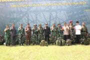 Kebersamaan Pemkab dan TNI Terlihat dalam Momentum Foto Bersama Pembukaan TMMD ke-126
