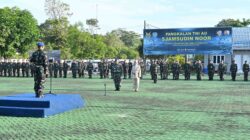 Mengakhiri Tugas dengan Kehormatan, Komandan Lanud Sjamsudin Noor Lepas Personel Terbaiknya