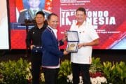 Ketua Umum PBTI Letjen TNI Richard Tampubolon Buka Rakernas Taekwondo Indonesia 2026