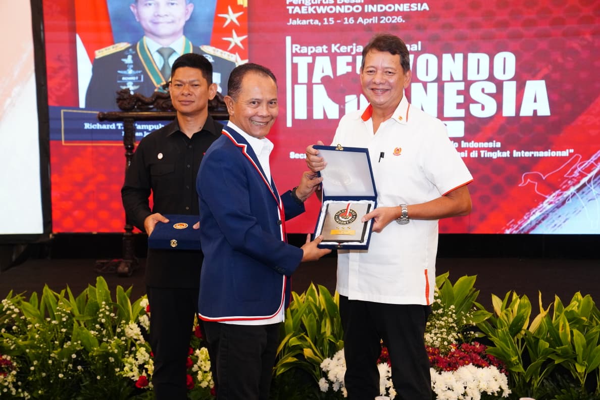 Ketua Umum PBTI Letjen TNI Richard Tampubolon Buka Rakernas Taekwondo Indonesia 2026