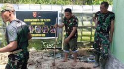 PEMBUATAN MCK UNTUK WARGA BINAAN, WUJUD KEPEDULIAN SATGAS TMMD KE-128 KODIM 0908/BONTANG