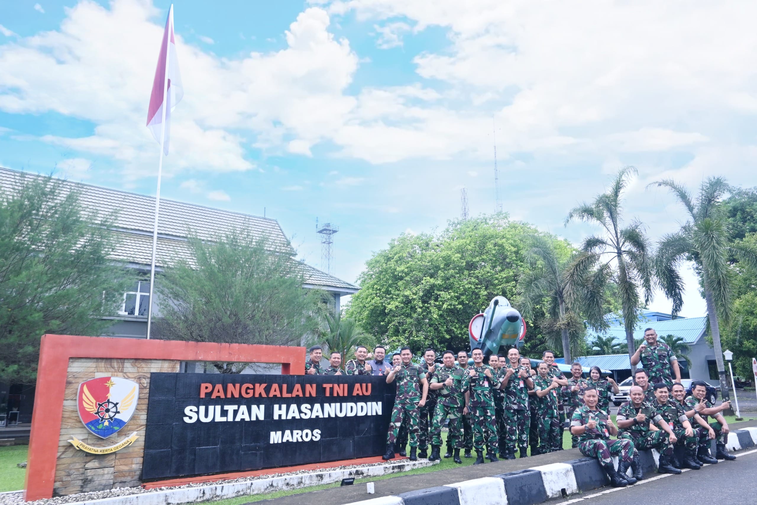 Danlanud Sultan Hasanuddin Pimpin Exit Briefing, Sampaikan Apresiasi dan Pesan Profesionalisme