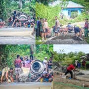 Kebut Pengecoran Jalan, Satgas TMMD KE-128 Kodim 1801/Manokwari Kejar Target Pembangunan Kebut Pengecoran Jalan, Satgas TMMD KE-128 Kodim 1801/Manokwari Kejar Target Pembangunan