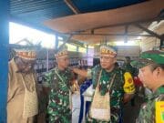 Tim Wasev TMMD ke-128 dari PJO TMMD Tinjau Langsung Sasaran di Kampung Keakwa
