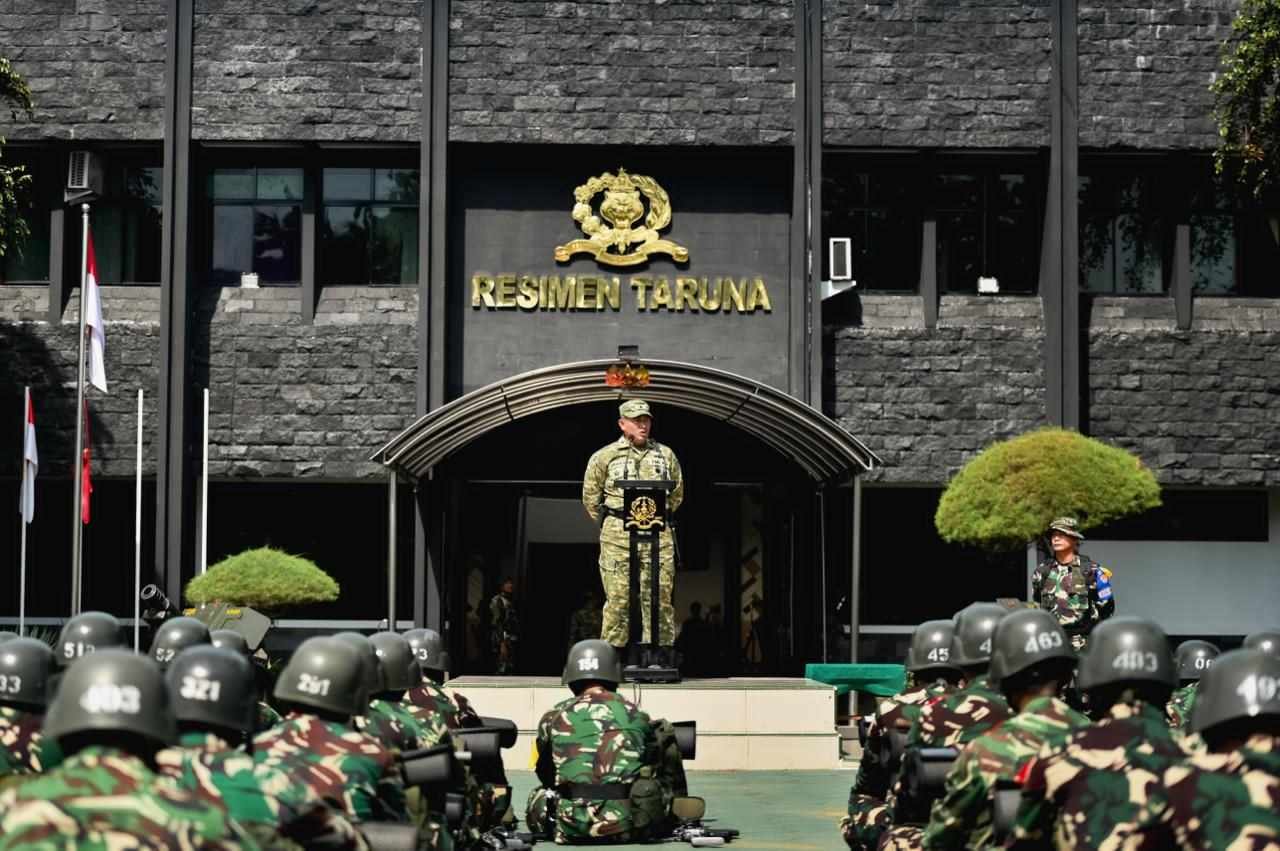 Wakil Gubernur Akmil Pimpin Laporan Kesiapan Latihan Widya Yudha Taruna Tingkat I, II, dan III