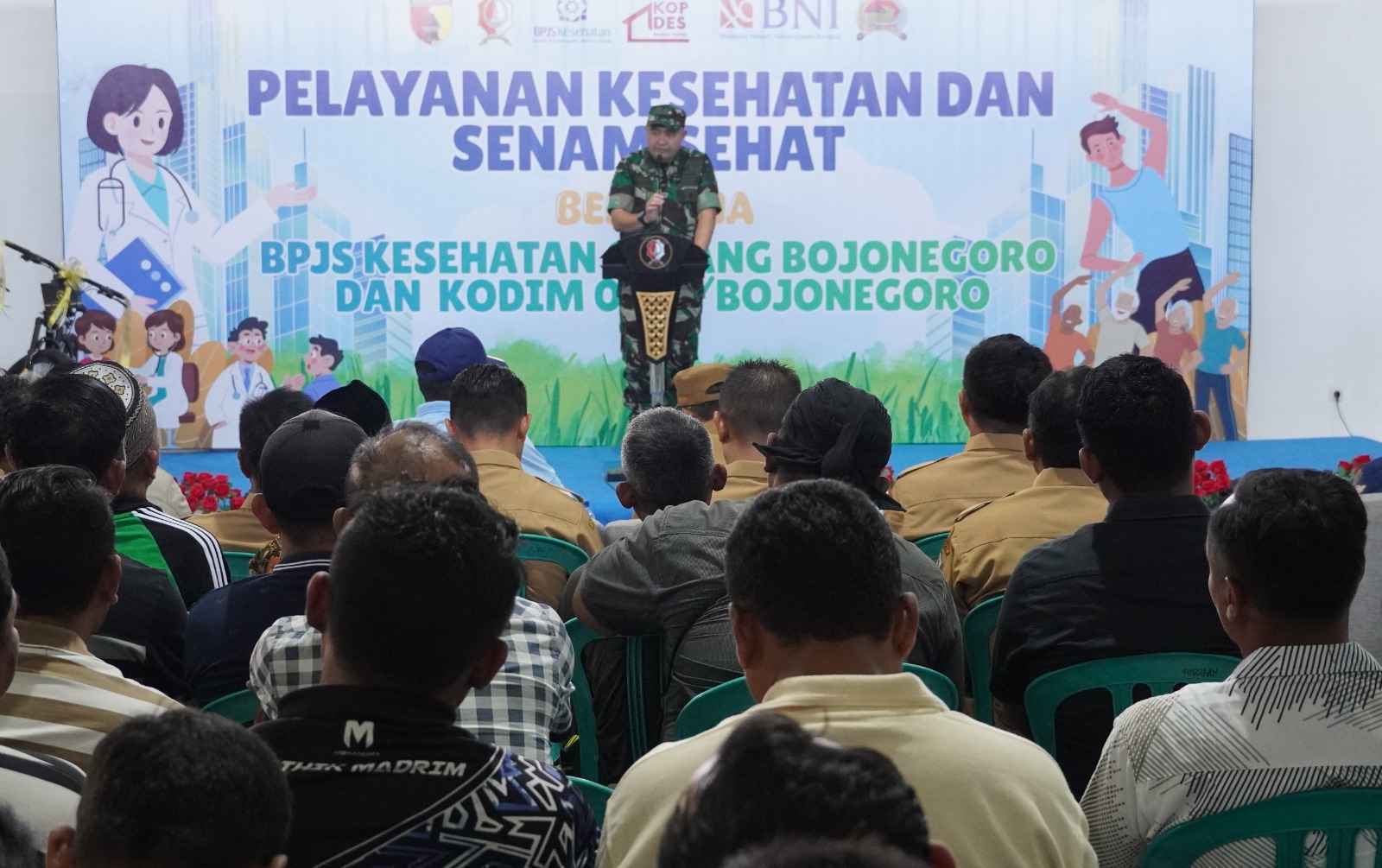 Sinergi, Kodim 0813 Bersama Pemkab dan BPJS Bojonegoro Gelar Pelayanan Kesehatan Gratis Sinergi, Kodim 0813 Bersama Pemkab dan BPJS Bojonegoro Gelar Pelayanan Kesehatan Gratis