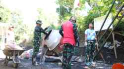 TMMD Ke-128 Kodim 0820/Probolinggo, Pembangunan SPAM di Dusun Klagin Desa Brabe Memasuki Tahap Akhir TMMD Ke-128 Kodim 0820/Probolinggo, Pembangunan SPAM di Dusun Klagin Desa Brabe Memasuki Tahap Akhir