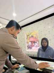 Saat Program Polantas Tuban Menyapa Datang, Warga Tuban Tak Bingung Urus SIM STNK BPKB