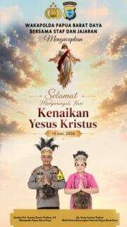 Waka Polda PBD, Ucapkan "Selamat Memperingati Hari Kenaikan Yesus Kristus": Polisi Tetap Jaga di Setiap Gereja Waka Polda PBD, Ucapkan “Selamat Memperingati Hari Kenaikan Yesus Kristus”: Polisi Tetap Jaga di Setiap Gereja