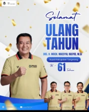 Bupati Tangerang Dapat Ucapan Hangat di Usia 61 Tahun dari Ketua Askab PSSI