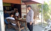 Tempat Jujukan Orang, SPKT Polsek Widang Sosialisasi 110 di Warung