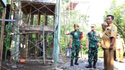 Tim Wasev Sterad TNI Tinjau Sejumlah Titik Pembangunan TMMD Ke-128 di Desa Brabe Tim Wasev Sterad TNI Tinjau Sejumlah Titik Pembangunan TMMD Ke-128 di Desa Brabe