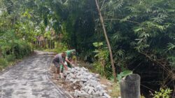 Paving Jalan Dusun Klagin Hampir Rampung, Warga Sampaikan Terima Kasih Kepada Satgas