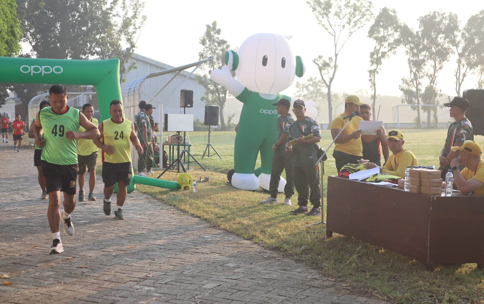 Ratusan Prajurit Kodim Bojonegoro Ikuti Tes Garjas Periodik