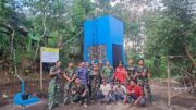 Satgas Rampungkan Tandon SPAM Program TMMD ke 128
