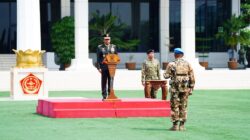 Panglima TNI Pimpin Upacara Pemberangkatan Satgas TNI Konga UNIFIL TA 2026