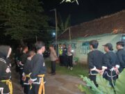 Kapolsek Widang Beri Pesan Kamtibmas Kepada Warga Perguruan Silat